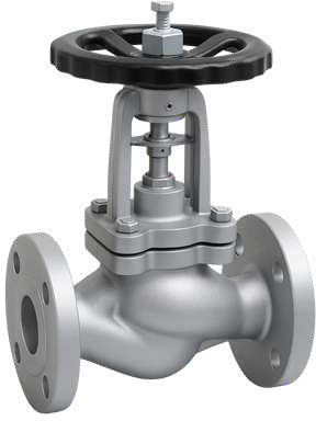 Metal Bellow Sealed Globe Valve Straight Type