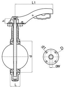 Lug Tip Kelebek Vana — site.urun_teknik_cizim