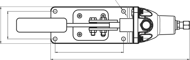 Hydraulic Control Lever — site.urun_teknik_cizim