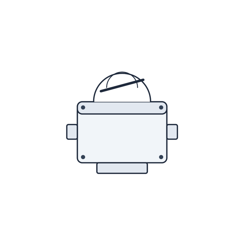 Limit switch box — schematic illustration