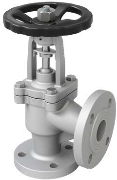 Metal Bellow Sealed Globe Valve Angle Type