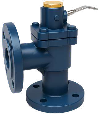 Spring Loaded Angle Type Self Closing Valve