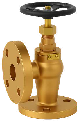 JIS Bronze Angle Type Globe Valve