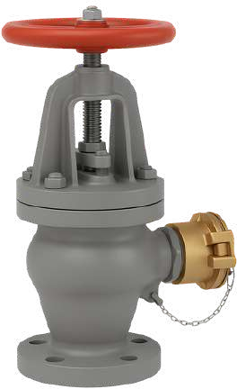 JIS Angle Type Fire Hose Valve